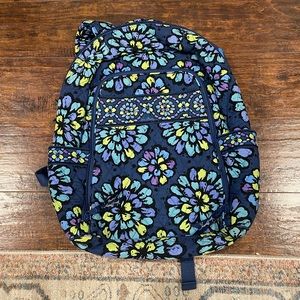 Indigo pop Vera Bradley lap top back pack